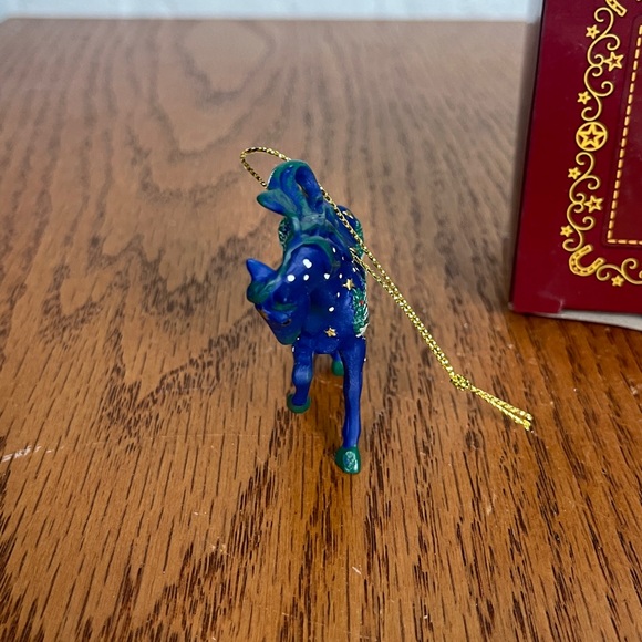 Trail of Painted Ponies White Christmas Christmas Ornament - 2018 horse - Picture 2 of 8